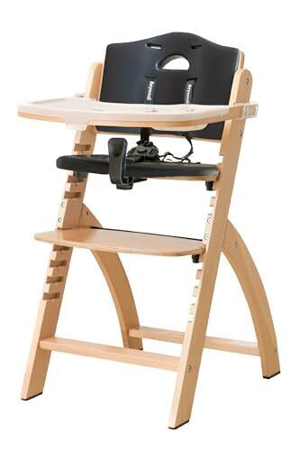 [ ビヨンドジュニア ] ベビーチェア ハイチェア 【 ナチュラル・ブラックパール 】離乳食 子供いす 食事 赤ちゃん テーブル Beyond Junior/日本正規代理店 Westex Japan 限定色,離乳食,椅子,