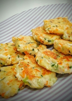 離乳食後期～手づかみ食べに！豆腐ハンバーグ,離乳食,後期,