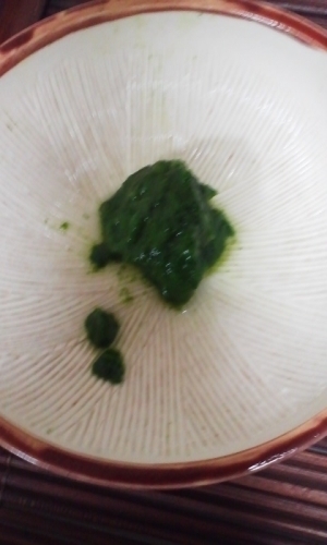 離乳食初期★ほうれん草と大根のすり合わせ,離乳食,ほうれん草,