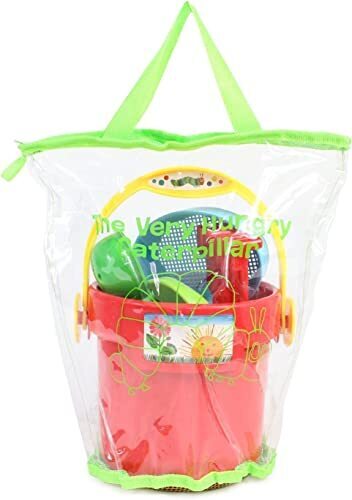 尾上萬 はらぺこあおむしＮＥＷ お砂場あそびセット 【色指定不可】,砂場セット,砂遊び,