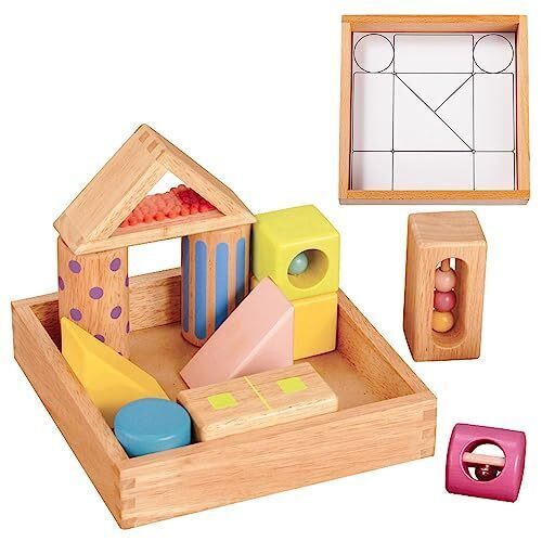 音いっぱいつみき 選べるカラー お片付けシート付 0歳 1歳 赤ちゃん おもちゃ (ベーシックカラー),積み木,知育,遊び方