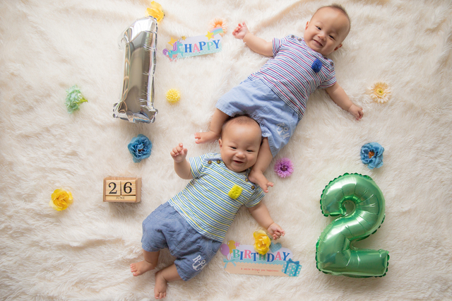 双子のハーフバースデー,ハーフバースデー,