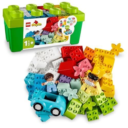 レゴ(LEGO) デュプロ デュプロのコンテナ デラックス おもちゃ 玩具 誕生日 プレゼント ブロック 知育 男の子 女の子 子供 1歳半 2歳 3歳 幼児 ごっこ遊び おままごと 街づくり 10913,知育玩具,1歳,
