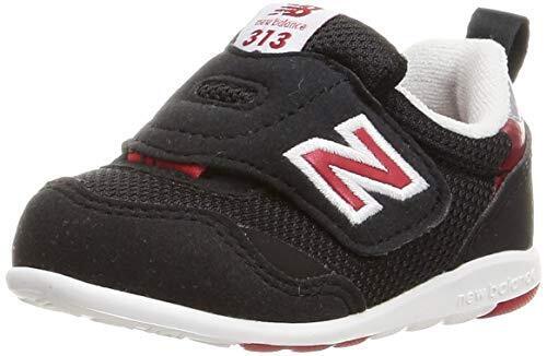 [ニューバランス] ファーストシューズ ベビーシューズ IT313 FIRST (IT313F) マジックテープ 軽量 幅広(W) BLACK/RED(CR) 11 cm W,ファーストシューズ,