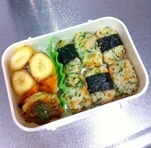 離乳食完了期♪野菜タップリおにぎり☆,離乳食,おにぎり,