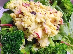 サツマイモとリンゴのヨーグルトサラダ(^o^)／｜完了期,離乳食,チーズ,