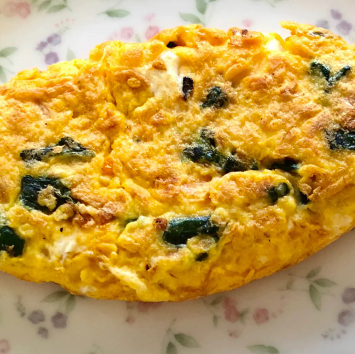 幼児食☆ほうれん草にんじんのチーズオムレツ,幼児食,