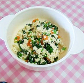 ★幼児食★　ほうれん草の白和え,幼児食,