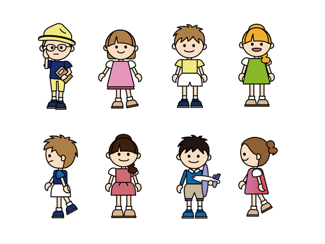 子供のイメージ,子供服,サイズ,