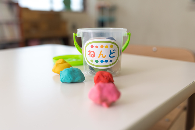 粘土と容器,小麦粘土,