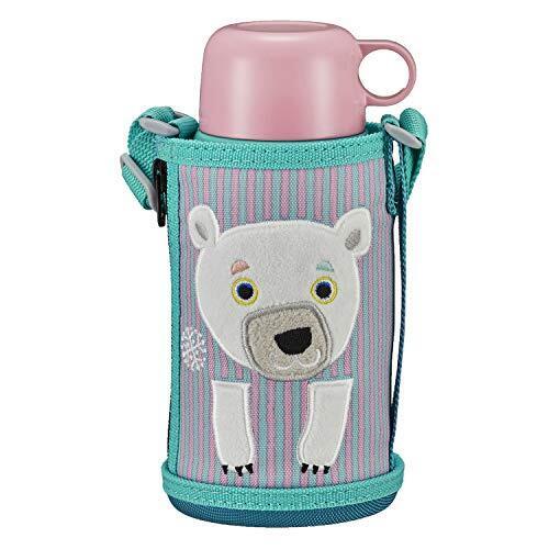 タイガー 水筒 600ml 直飲み コップ 付 2WAY ステンレス ボトル ポーチ付き サハラ コロボックル シロクマ MBR-C06GPS Tiger,水筒,1歳,