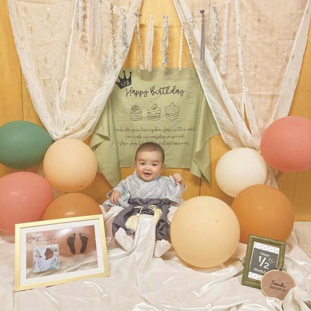 ,ハーフバースデー,テンプレート,無料