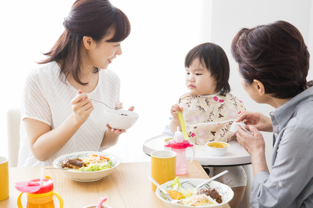 家族で食事,食事マナー,