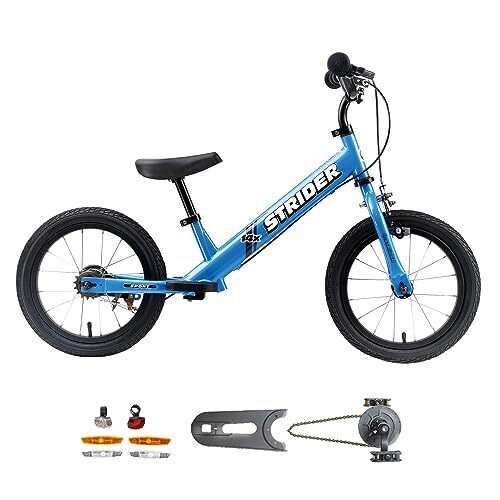 ストライダー 14x (STRIDER 14x) 14インチ 本体 スティールブルー 日本正規品,4歳,男の子,プレゼント