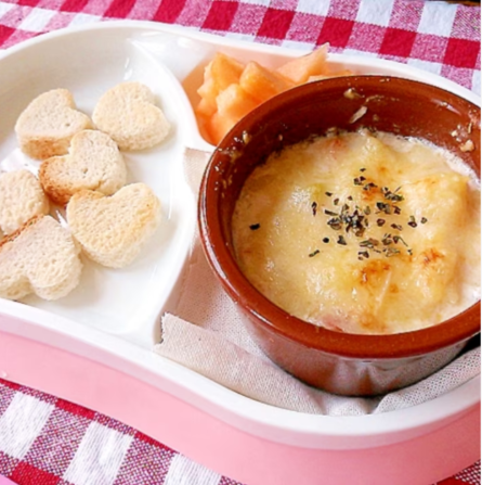 離乳食後期～完了期☆ポテトチーズグラタン,離乳食,グラタン,