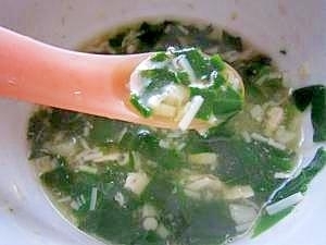 ほうれん草、えのき、豆腐のあんかけ【離乳食,離乳食,えのき,