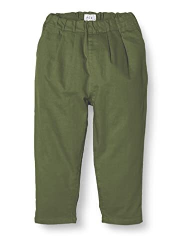 [FOV] カジュアルパンツ テーパードパンツ キッズ カーキ S(90-100),子供服,トイトレ後,