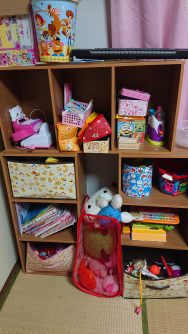 カラーボックス三段(ミスターマックス),100均,収納,