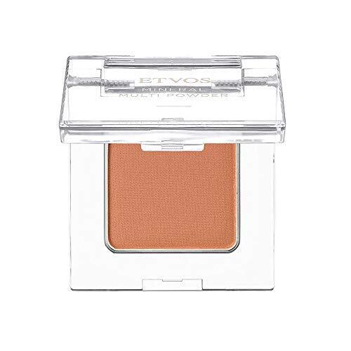 ETVOS(エトヴォス) ミネラルマルチパウダー 2.5g アイカラー/チーク/口紅 兼用 多機能モバイルコスメ 目元/頬/唇/眉毛用 石けんオフ #ヘルシーオレンジ,時短,メイク,