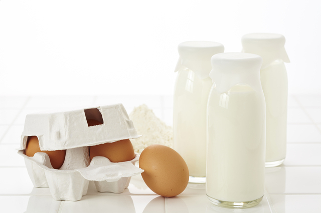 牛乳卵,離乳食,完了期,