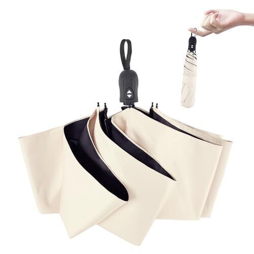 konciwa 日傘 超軽量 189g-199g UVカット率 100% 完全遮光 遮熱 ワンタッチ自動開閉 折りたたみ傘 コンパクト 折り畳み日傘 紫外線遮断 耐風撥水 晴雨兼用 携帯便利 メンズ レディース 母の日 父の日,妊婦,暑さ対策,