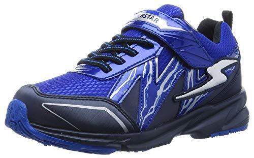 [スーパースター] スニーカー 防水 幅広 3E 16～25cm 0.5cm有 男の子 キッズ SS J7109AZ ブルー 21 cm,子供,靴,おすすめ