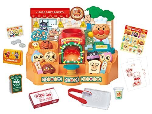 セガトイズ(SEGA TOYS)アンパンマン かまどでぷく～ ジャムおじさんのやきたてパン工場,ごっこ遊び,おもちゃ,