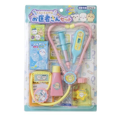 マルカ(Maruka) ちいかわ お医者さんセット おもちゃ ごっこ遊び 3歳以上 197833,ごっこ遊び,おもちゃ,
