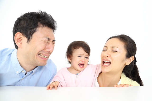 家族で号泣,子ども,イヤイヤ期,対処法