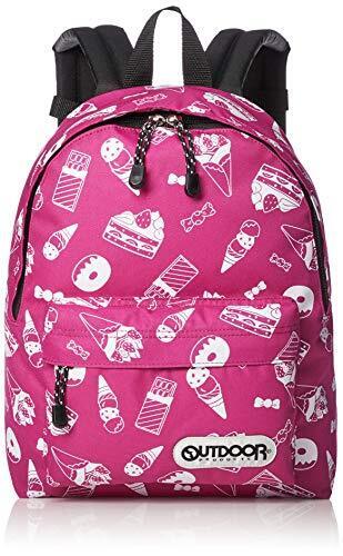 [アウトドアプロダクツ] リュック キッズ チアフル 総柄 B5収納 大容量 遠足 19.お菓子,幼児,リュック,