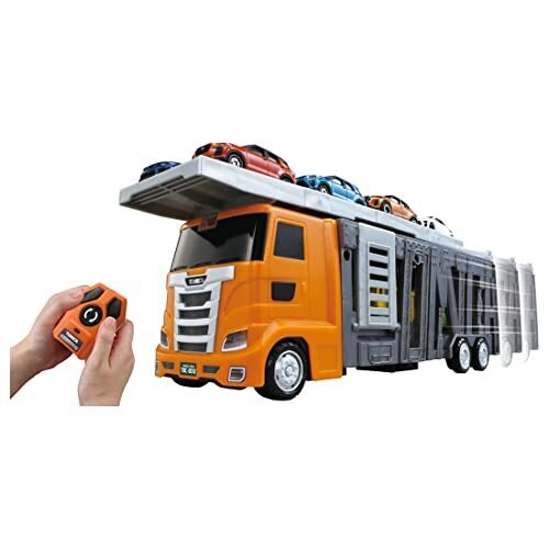 タカラトミー(TAKARA TOMY) 『 トミカ 大回転発車! リモコンビッグキャリアカー 』 ミニカー 車 おもちゃ 3歳以上 箱入り 玩具安全基準合格 STマーク認証 TOMICA,トミカ,おもちゃ,