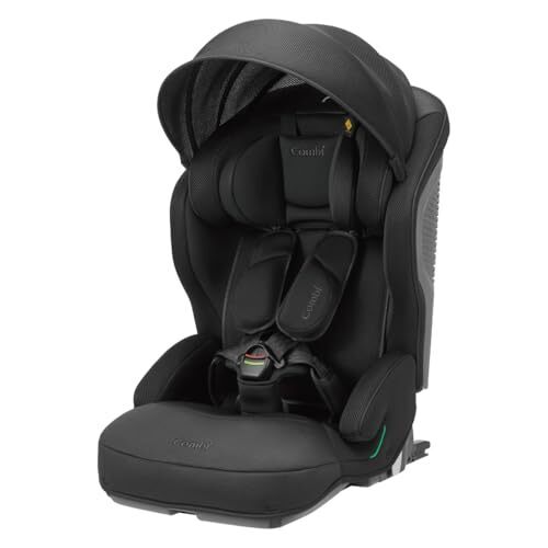 【2025年モデル】コンビ ISOFIX固定 チャイルド&ジュニアシート ジョイトリップ アドバンス premium R129 エッグショック SC ブラック 1歳頃から12歳頃まで 日差しを遮るサンシェード付モデル,チャイルドシート,