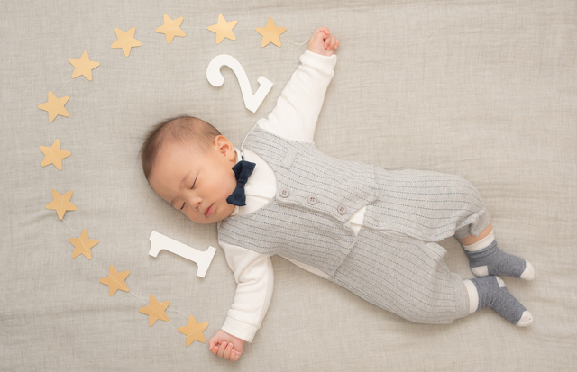 寝相アート,ハーフバースデー,