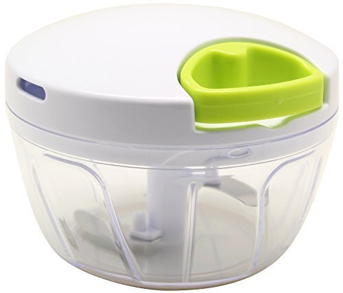 K&A みじん切り器 ふたも洗える ぶんぶんチョッパー ホワイト BBC-01,離乳食,中期,
