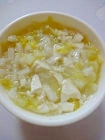 キャベツと豆腐のうどん（離乳食中期） ,離乳食,中期,