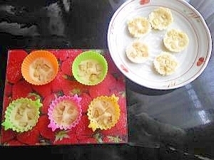 ベビーおやつ★蒸しパン★,離乳食,蒸しパン,