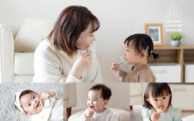 「トライつよもち乳歯ブラシ」,