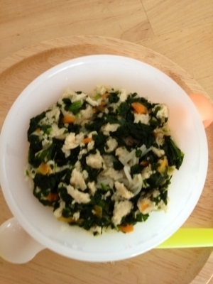 離乳食に！ひき肉と野菜のあんかけ素麺,離乳食,後期,