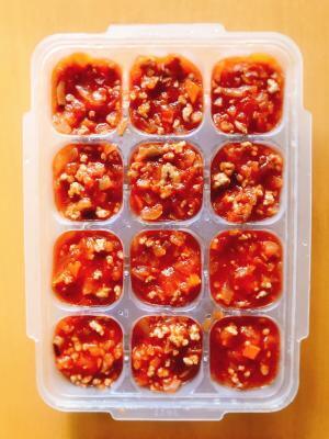 【離乳食後期】大人用も一緒に作る♪ミートソース,離乳食,後期,
