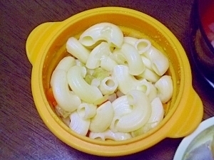 離乳食　完了期☆お野菜煮のスープマカロニ,離乳食,完了期,
