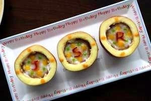 ハーフバースデー用！離乳食ケーキ ,離乳食,ほうれん草,