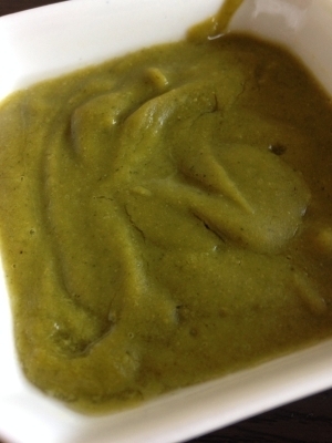 離乳食 初期 野菜ペースト,離乳食,ほうれん草,