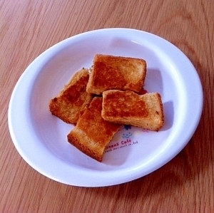 離乳食完了期♪きなこのフレンチトースト☆,離乳食,完了期,